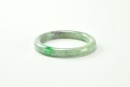 A Green Jadeite Bangle - 7