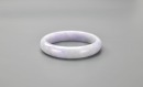 A Lavender Jadeite Bangle - 6