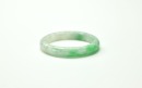 A Semi-Translucent Green Jadeite Bangle - 3