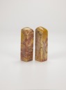 A Pair Of Changhua Heliotrope Engrave Poetry Seals - 3
