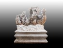 A Large Taihu Stone With Original Stand,