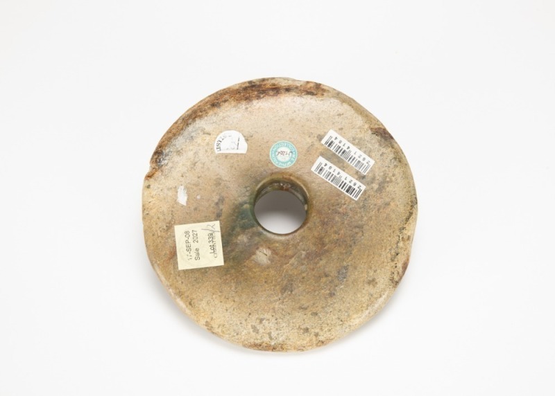 An Early Jade Bi.