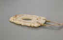 A Chinese White Jade Carved Chilung Pendant. - 5