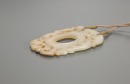 A Chinese White Jade Carved Chilung Pendant. - 6