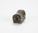 A Jade Craved Ox Head. Shang dynasty - 4