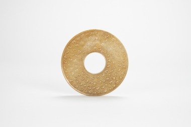 A Jade Disc. Han Dynasty