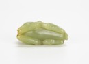 A Chinese Yellowish White Jade Carved Deer. - 6