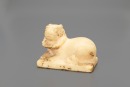 A Chinese Marble Carved Lion Paperweight