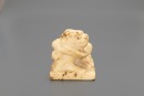 A Chinese Marble Carved Lion Paperweight - 3