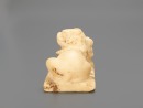A Chinese Marble Carved Lion Paperweight - 6
