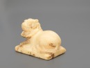 A Chinese Marble Carved Lion Paperweight - 7