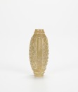 A Chinese White Jade Carved Tube - 2