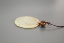 A Chinese White Jade Carved &lsquo;Child Ride Qilin&rsquo; Pendant. - 4