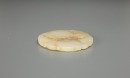 A Chinese White Jade Carved &lsquo;Peaches And Bat&rsquo; Pendant. - 3