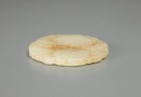 A Chinese White Jade Carved &lsquo;Peaches And Bat&rsquo; Pendant. - 5