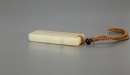 A Chinese White Jade Carved Pendant - 4