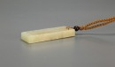 A Chinese White Jade Carved Pendant - 5