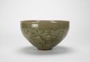 A Yaozhou Kiln Green Glaze Craved &lsquo;Flowers&rsquo; Bowl