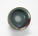 Yuan/ Ming-Jun Kiln Blue Three Purple Spot Glaze Tri-Pot Censer. - 8
