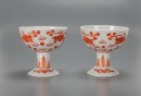 A Pair Of Chinese Iron-Red &lsquo;Dragon&rsquo; StemcuPcs.