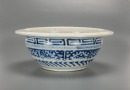A Blue And White Flower Pot. Late Qing Dynasty