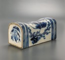 A Group Of Two Blue And White Porcelain Pillows. - 4