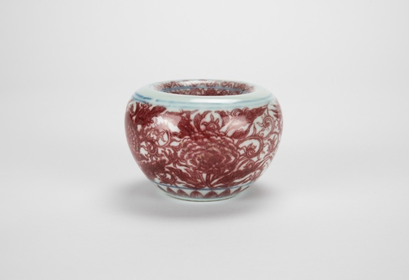 A Chinese Iron-Red Floral Jar.