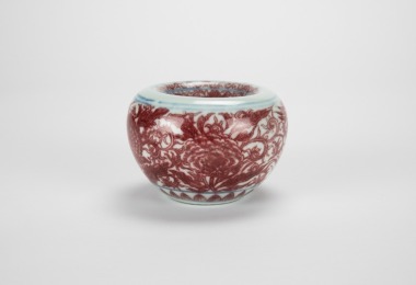A Chinese Iron-Red Floral Jar.