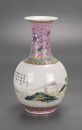 A Chinese Famille Glazed &lsquo;Landscape&rsquo; Vase. - 3