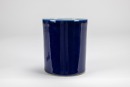 A Chinese Blue Glazed Porcelain Brush Pot. - 2