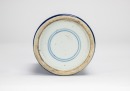 A Chinese Blue Glazed Porcelain Brush Pot. - 6