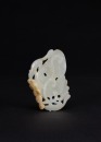 A Russet White Jade Carved &lsquo;Squirrels And Grape&rsquo; Pendant. - 2