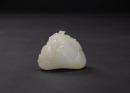 A Russet White Jade Carved &lsquo;Treasure Bag And Bat&rsquo; Pendant - 4