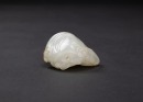 A Russet White Jade Carved &lsquo;Treasure Bag And Bat&rsquo; Pendant - 6