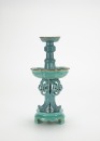A Teal Green Robin - Egg Candle Holder.