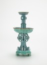 A Teal Green Robin - Egg Candle Holder. - 3