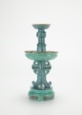 A Teal Green Robin - Egg Candle Holder. - 4