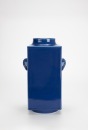 A Sacrif icial - Blue Glazed Cong - Form Vase.