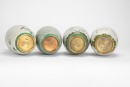 A Group Of Four Cloisonne Enamel Vases. - 6