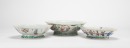 A Group Of Three Famille - Glaze Friut Basins