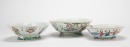 A Group Of Three Famille - Glaze Friut Basins - 2