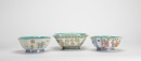 A Group Of Three Famille - Glaze &lsquo;Figures, Flowers&rsquo; Friut Basins - 2