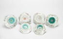 A Group Of Six Small Famille - Glaze Fruit Basins - 5