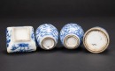 A Group Of Thirteen Small Porcelains Brush Washer and Vase. - 3