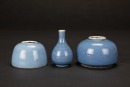 A Group Of Thirteen Small Porcelains Brush Washer and Vase. - 4