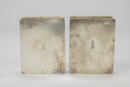 A Group of Seven Chased Silver Rouge Boxes, - 4