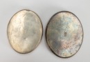 A Group of Six Chased Silver Rouge Boxes, - 6