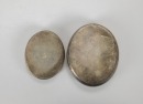 A Group of Eight Chased Silver Rouge Boxes, - 5