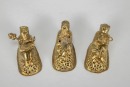 A Group of Eight Chased Silver Rouge Boxes And Gilt Metal Figures, - 7