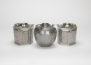 A Group Of Three Tin Win Warm Pot. - 2